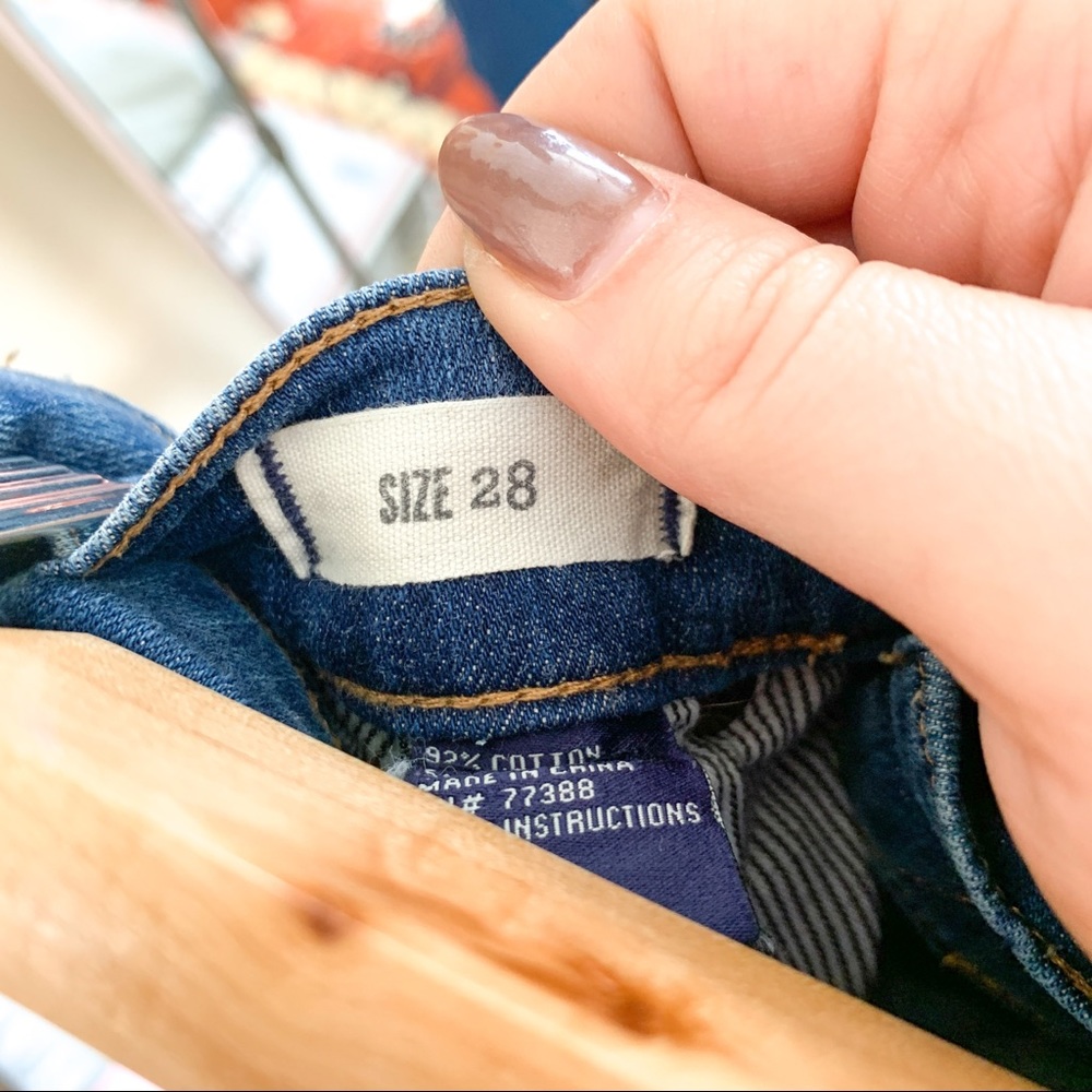 MADEWELL Skinny Skinny Ankle Zip Jeans in Sky Wash - Picture 5 of 9
